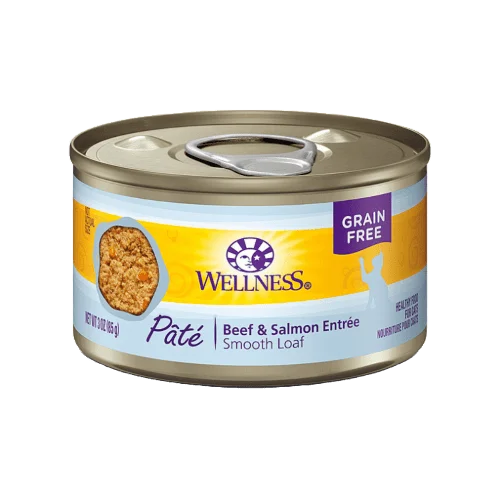 Complete Health™ Beef & Salmon Entree  Pâté  Wet Cat Food - Wellness