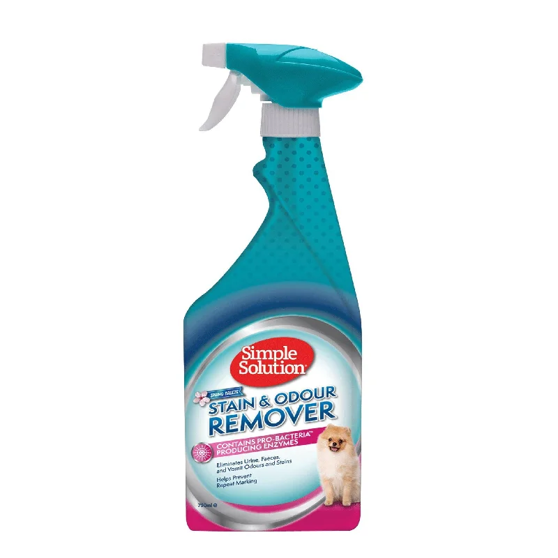 Simple Solution Dog Stain & Odour Remover 750ml - Spring Breeze