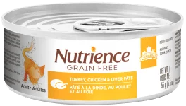    - Natural ingredient cat food  Turkey, Chicken & Liver Pâté - Wet Cat Food - Nutrience